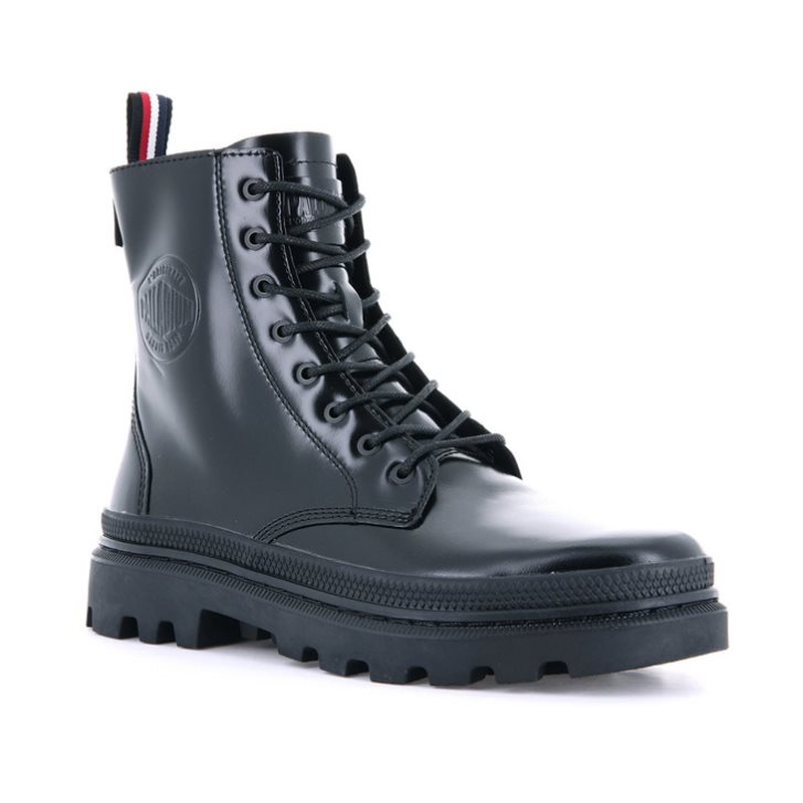 Dámské Boty Palladium Pallatrooper Off-1 Černé | CZ SLA-21N